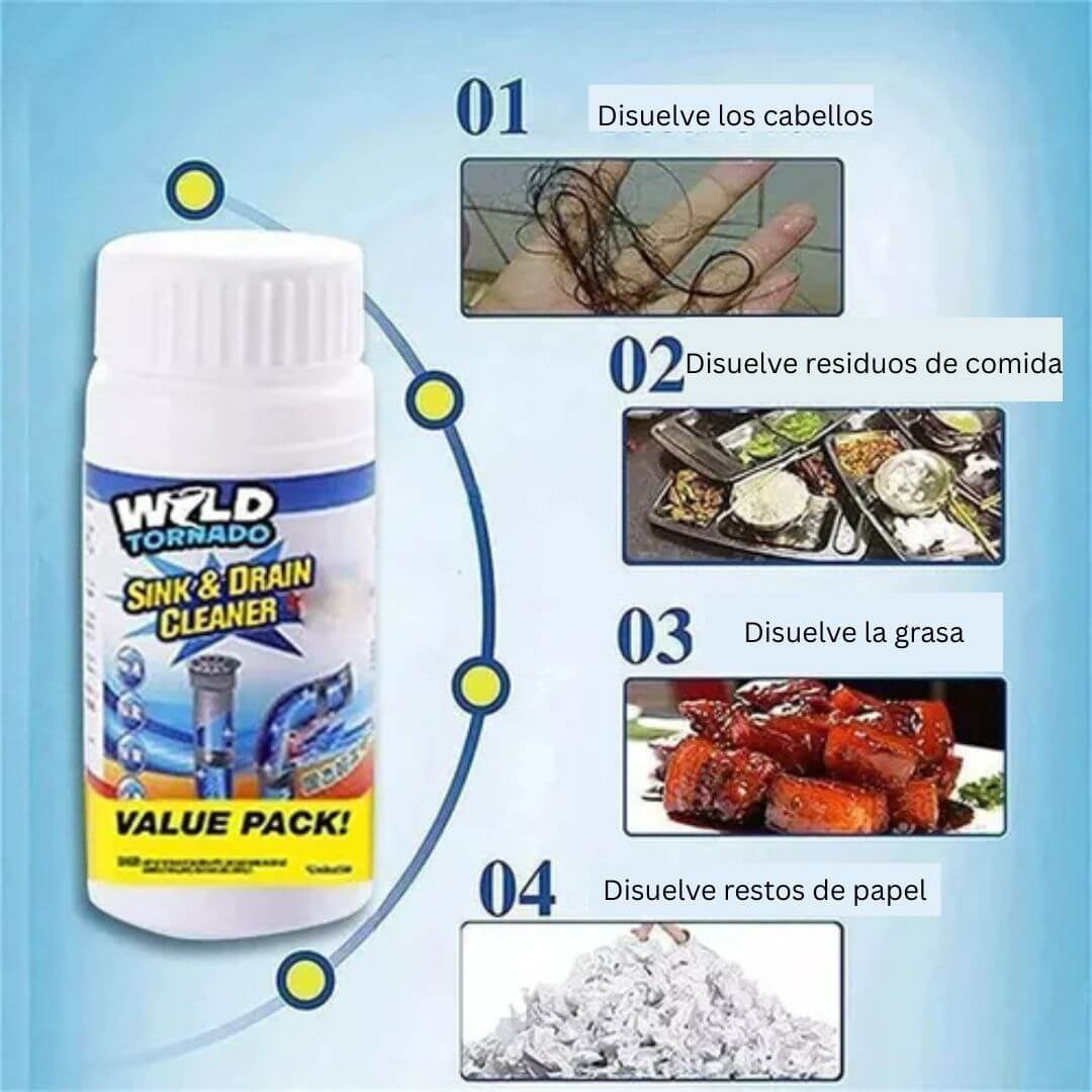 Kit con 2 unidades + 1 Espuma Limpiadora Foam Cleaner completamente GRATIS