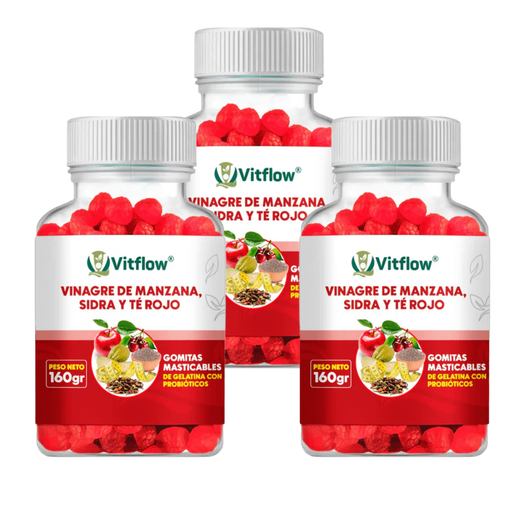 Gomitas Vinagre De Manzana (COMBO 1, 2, 3 O 5 Unidades)