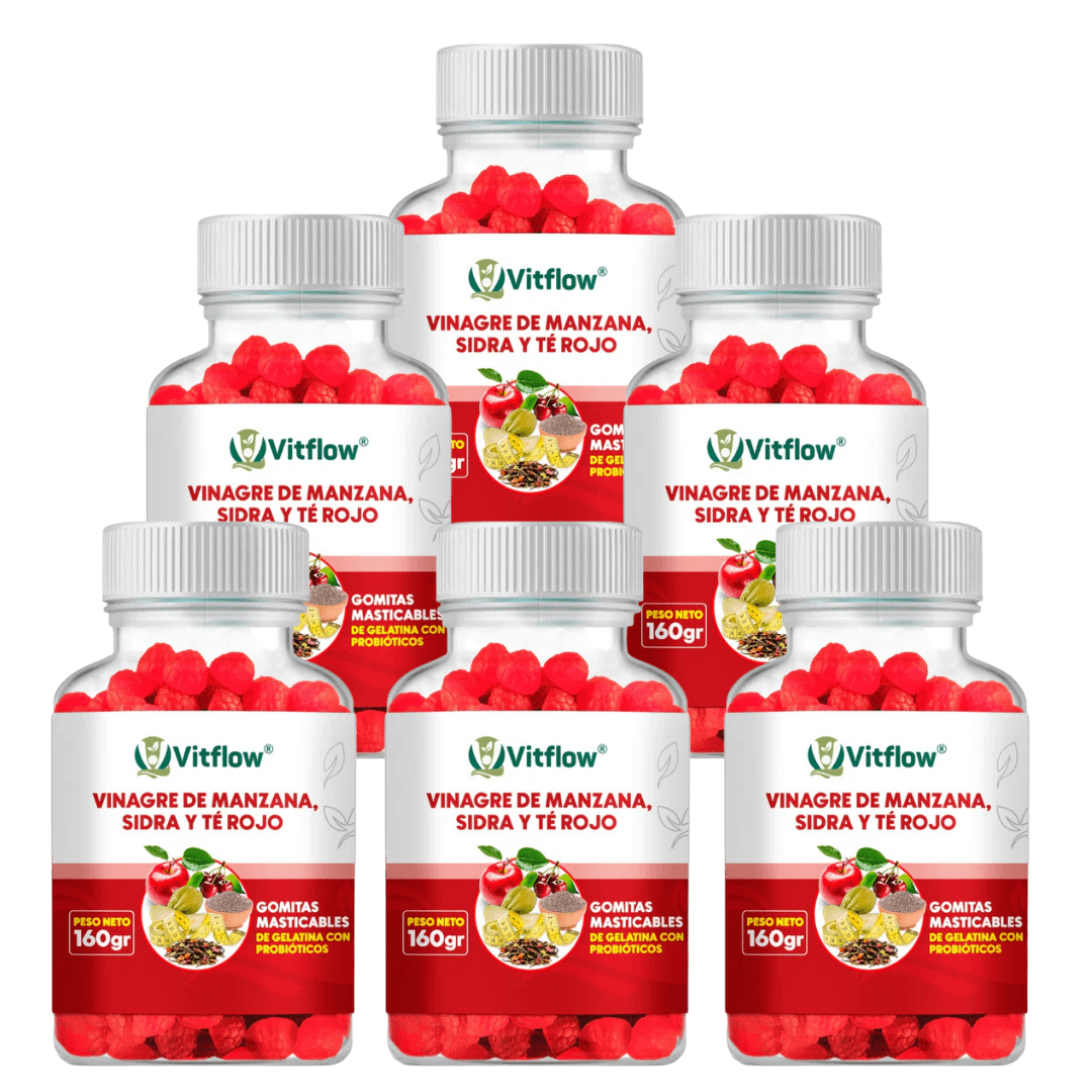 Gomitas Vinagre De Manzana (COMBO 1, 2, 3 O 5 Unidades)