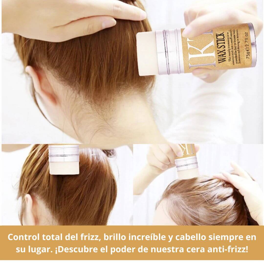 Cera Capilar Anti-Frizz!