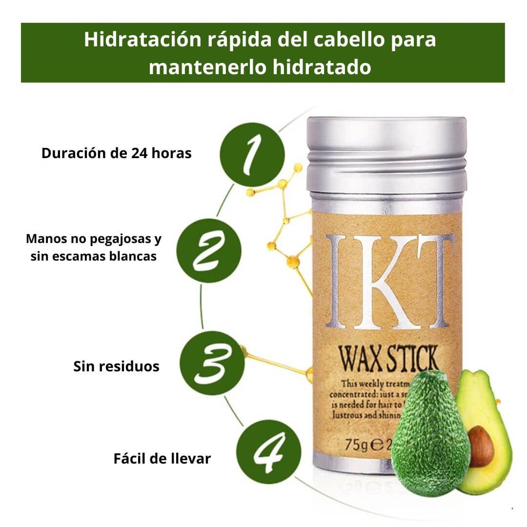 Cera Capilar Anti-Frizz!